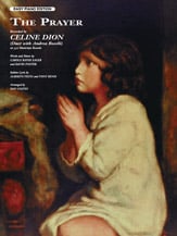 Prayer, The piano sheet music cover Thumbnail